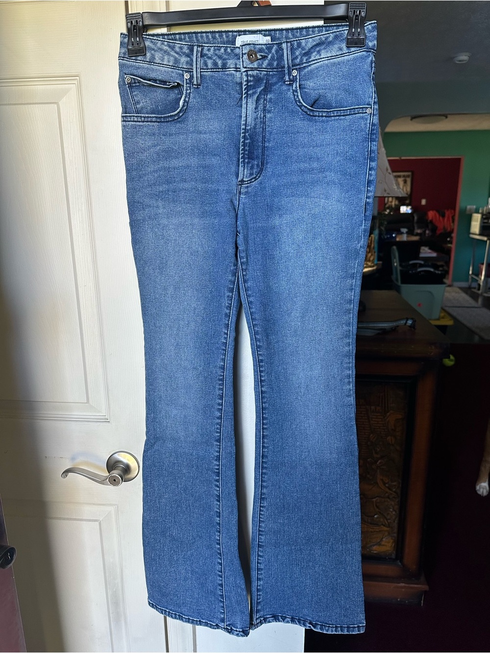 True Craft Medium Blue Flared Jeans